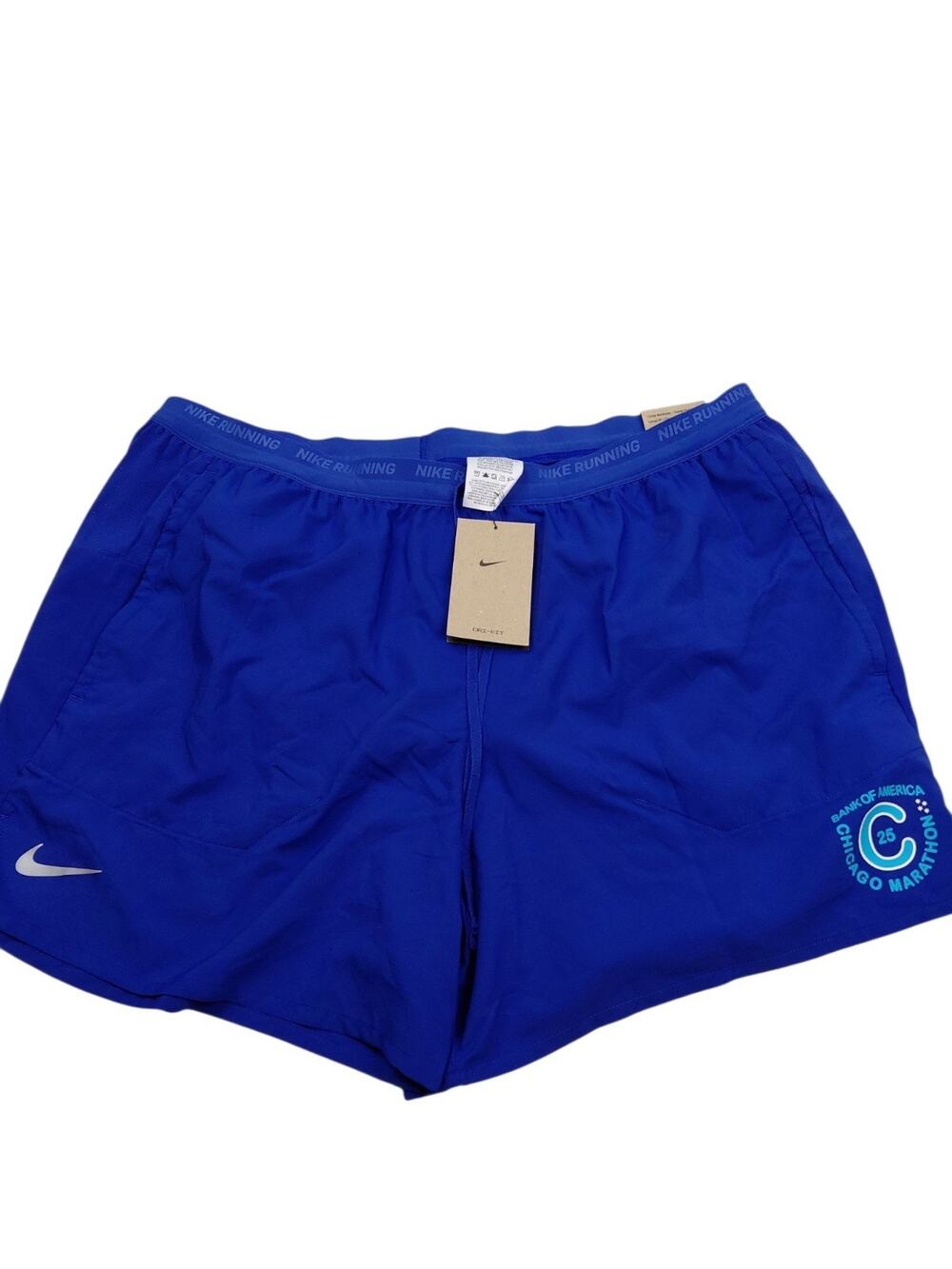 Nike Chicago Marathon 2025 Running Shorts Stride Men's SZ XL HQ4204-539